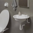 Engate Mangueira Flexível Para Descarga 40cm X 1/2" Branco |